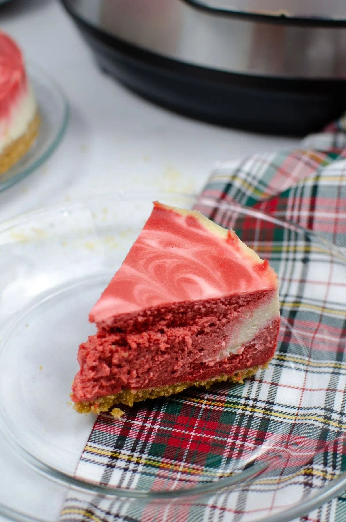 Red Velvet Instant Pot Cheesecake