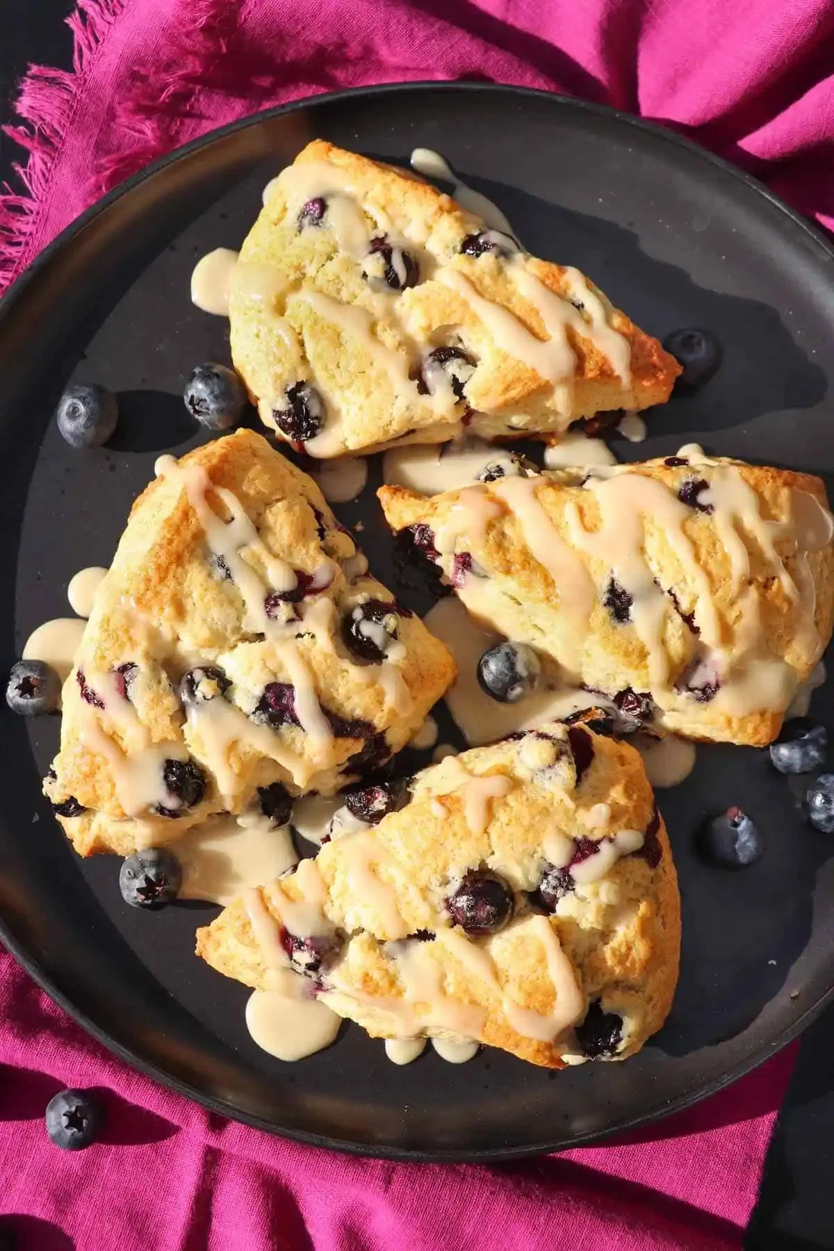 Blueberry Maple Scones
