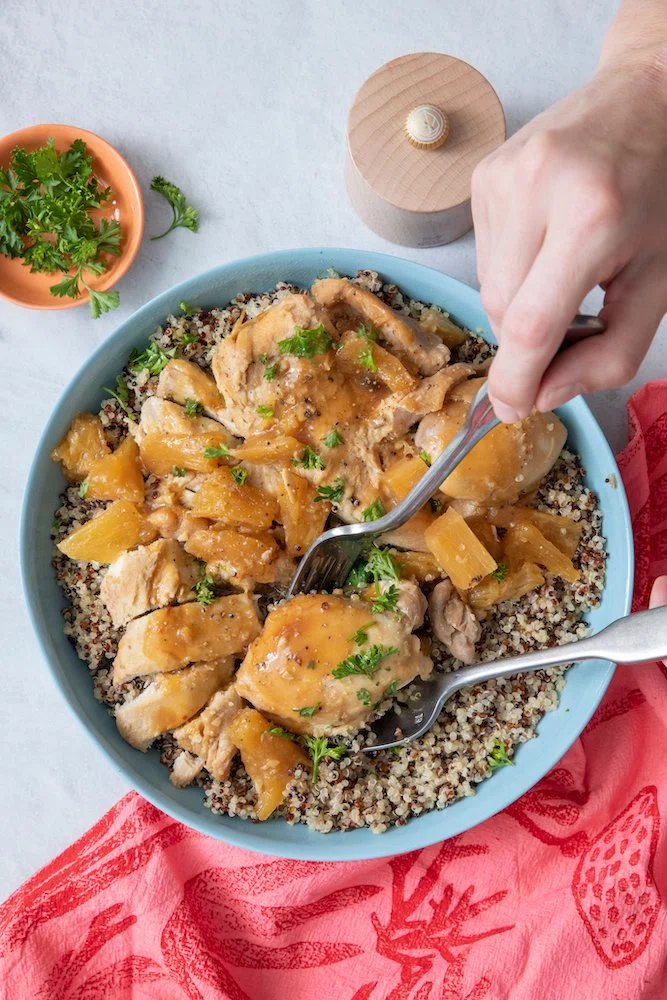 Slow Cooker Hawaiian Chicken