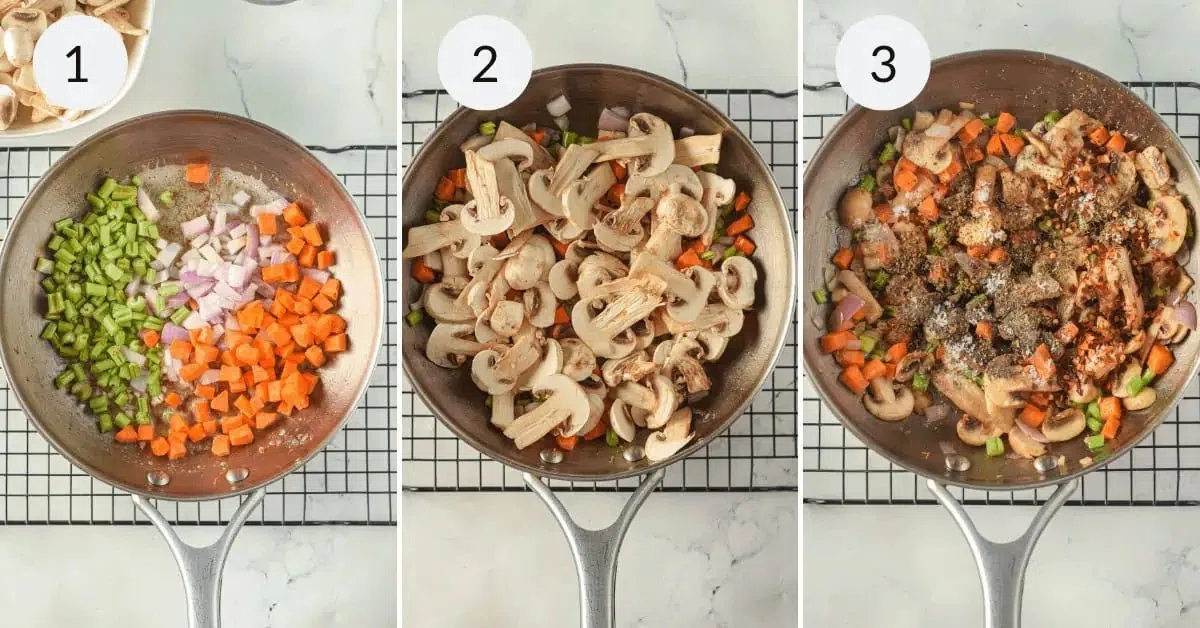Creamy Chicken Mushroom Soup