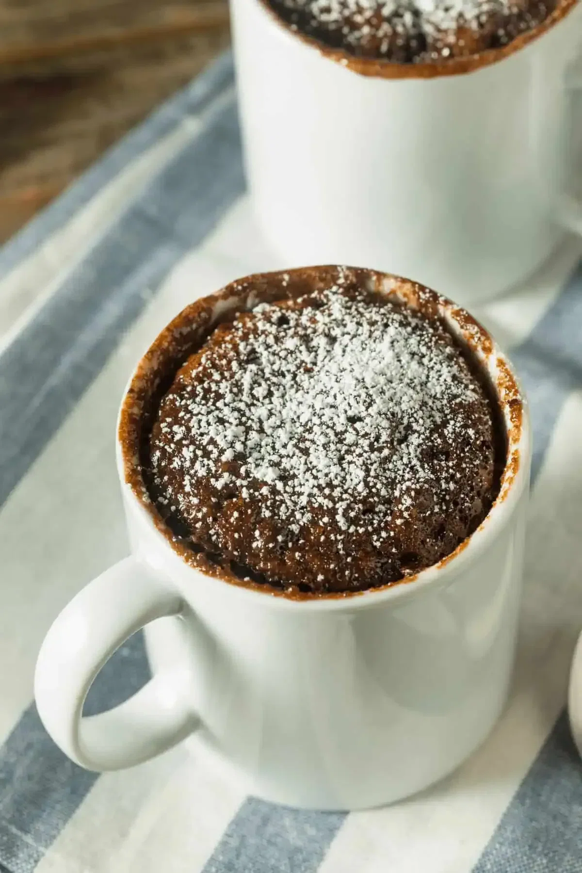 Triple Chocolate Chip Mug Cake