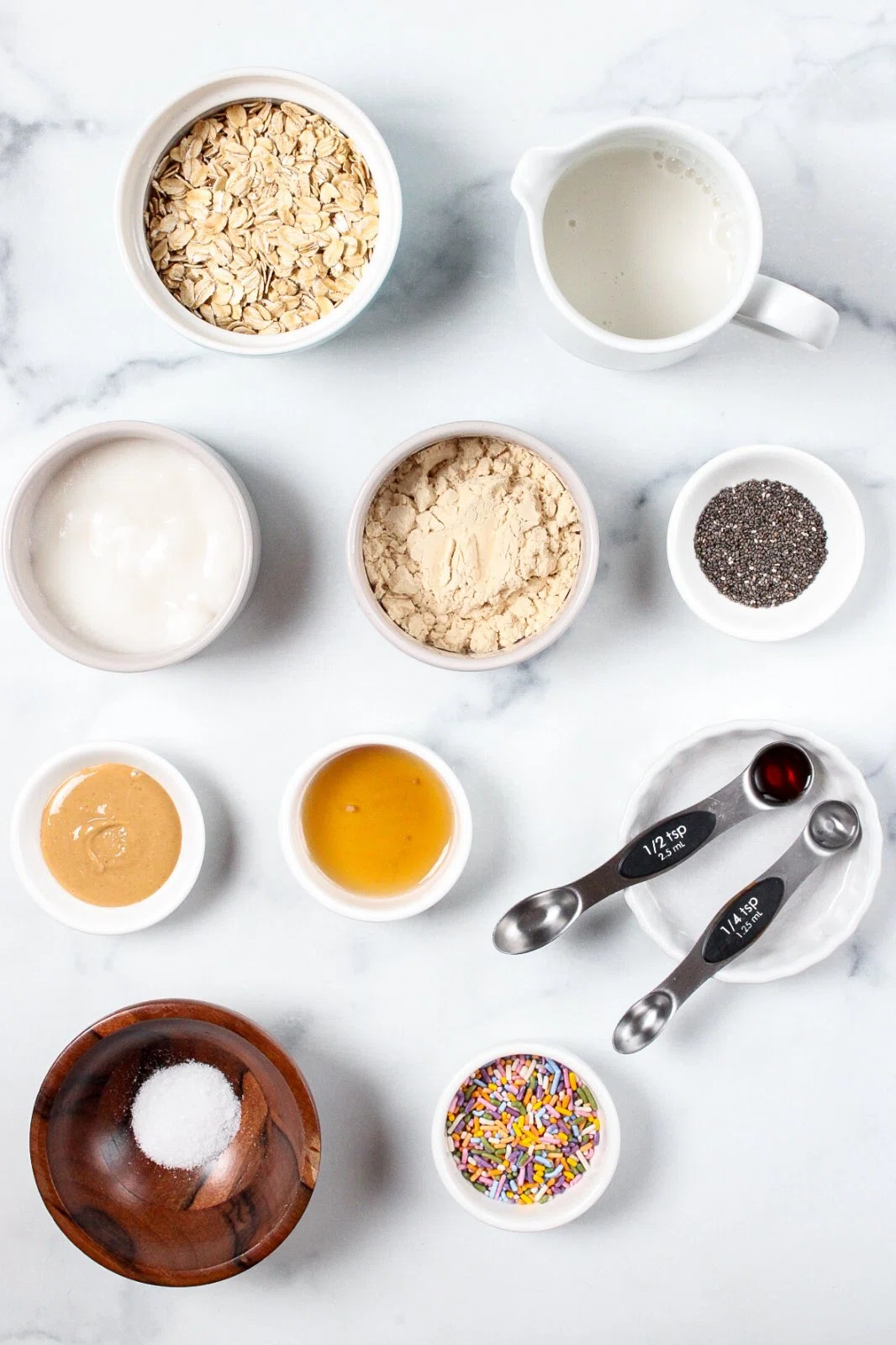 Birthday Cake Overnight Oats