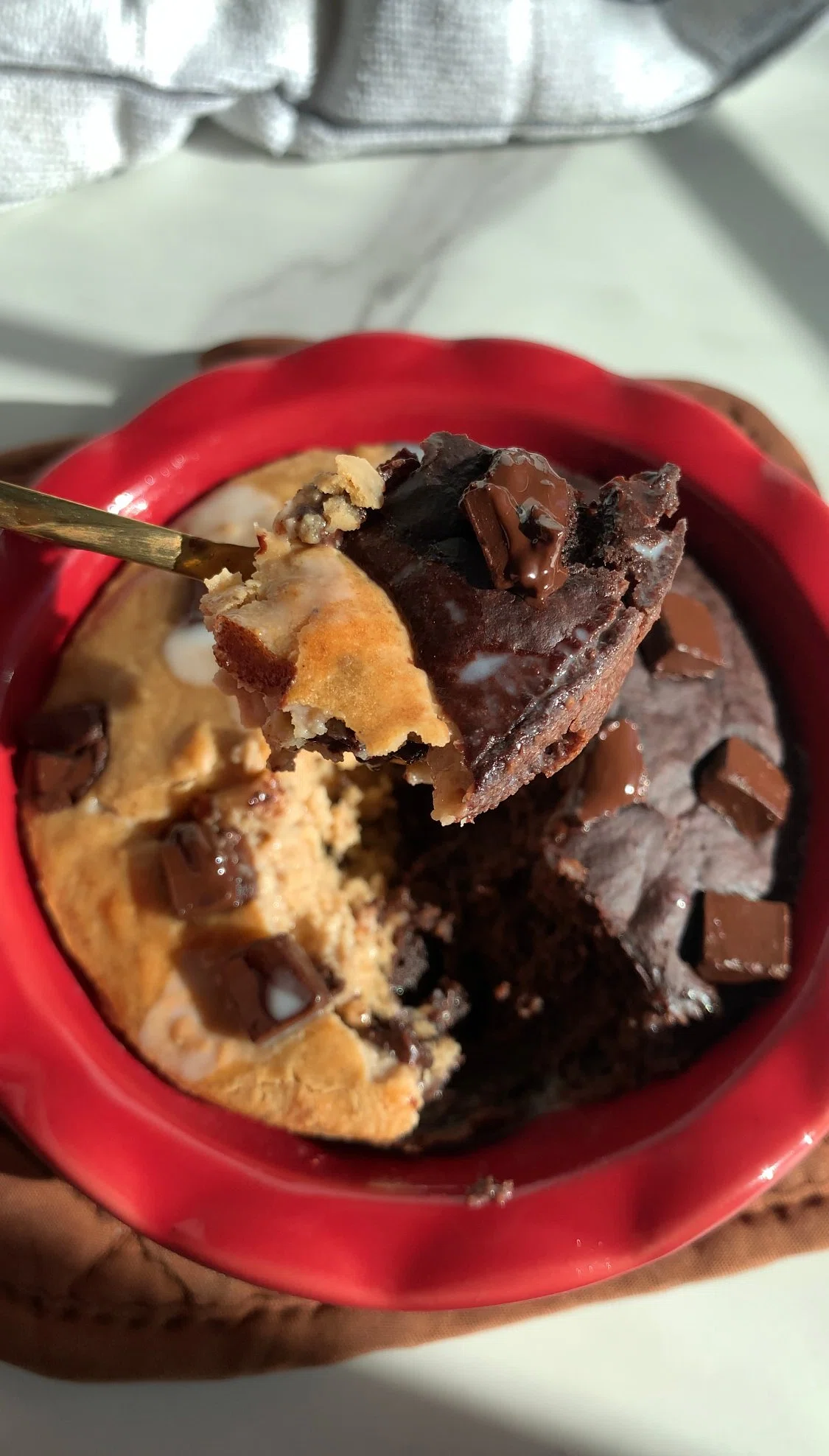 Brookie Baked Oats