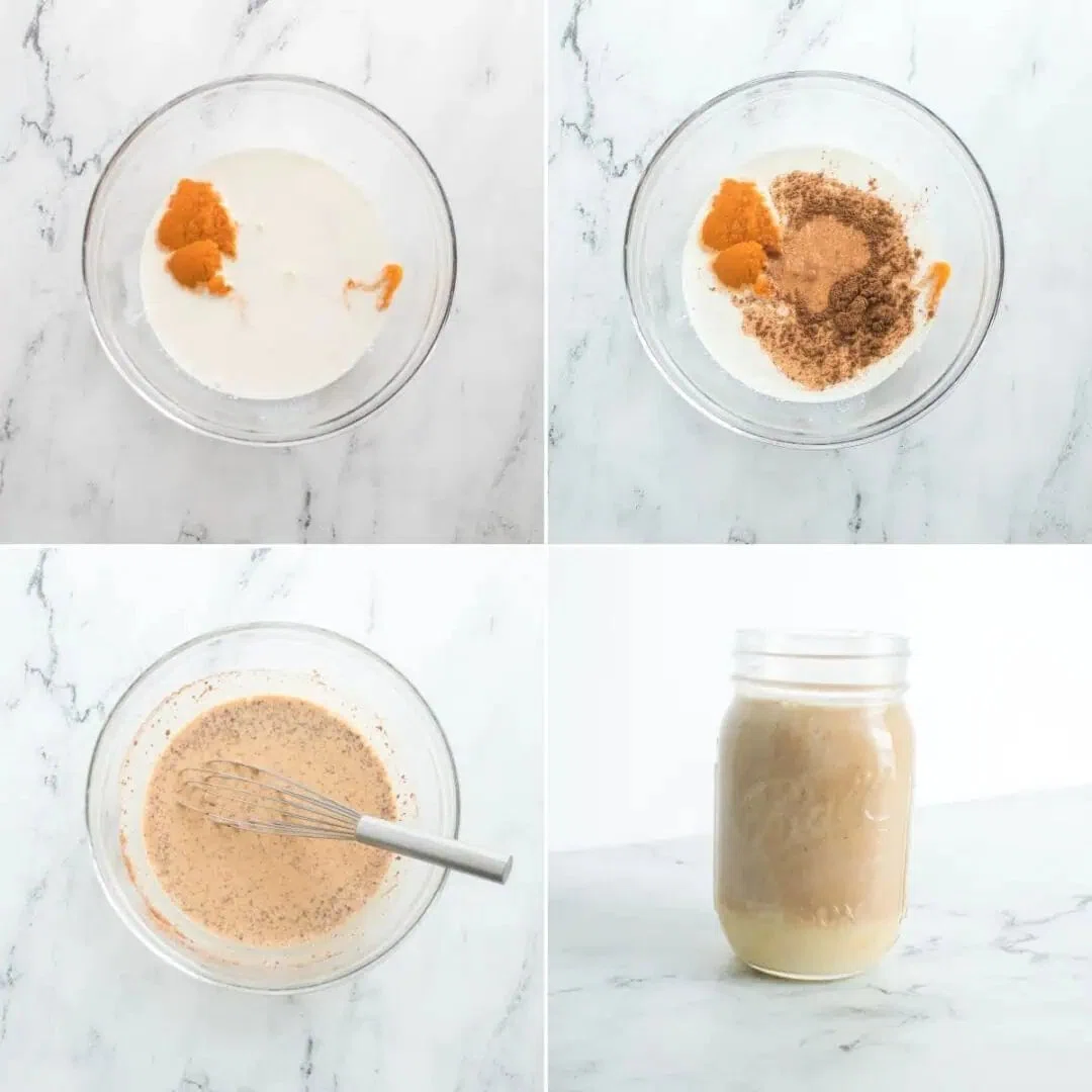Homemade Pumpkin Spice Creamer