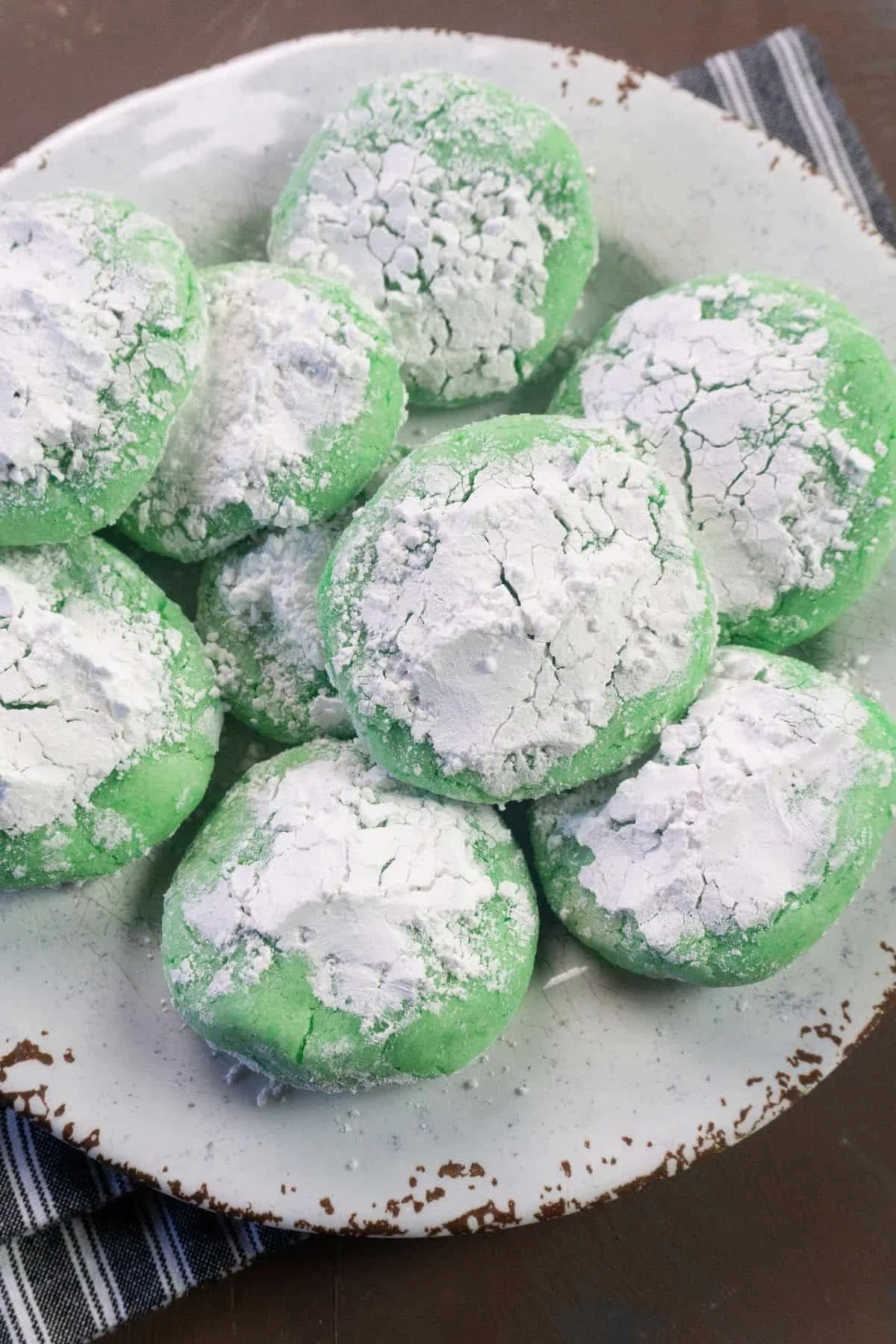 Grinch Sugar Cookies Recipe