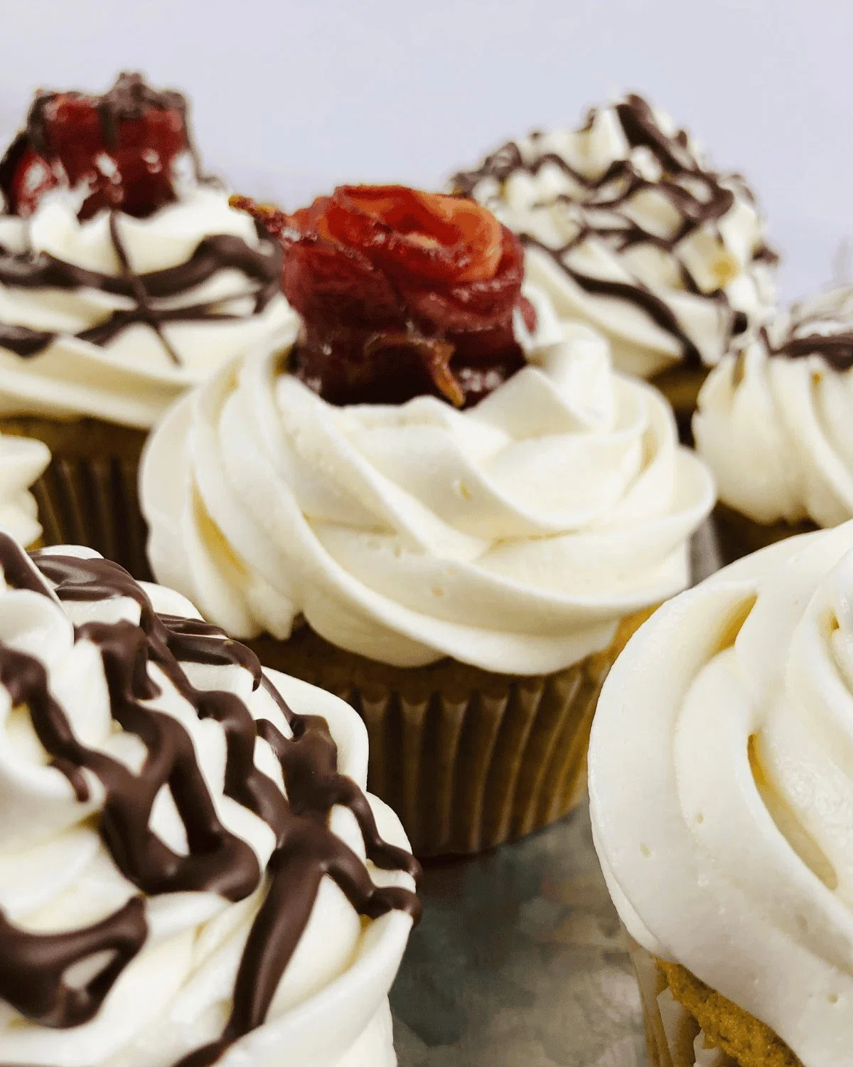 Maple Bacon Cupcakes