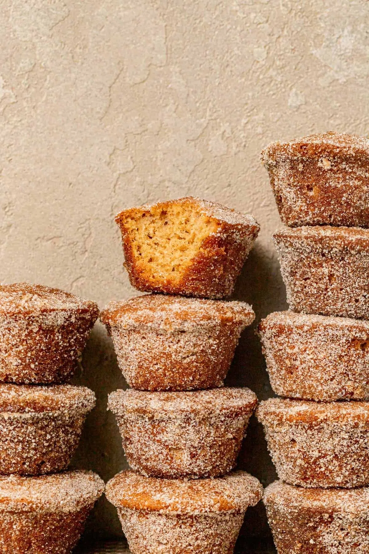 Mini Apple Cider Donut Muffins