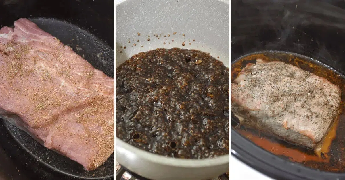 Balsamic Pork Tenderloin in Crock Pot