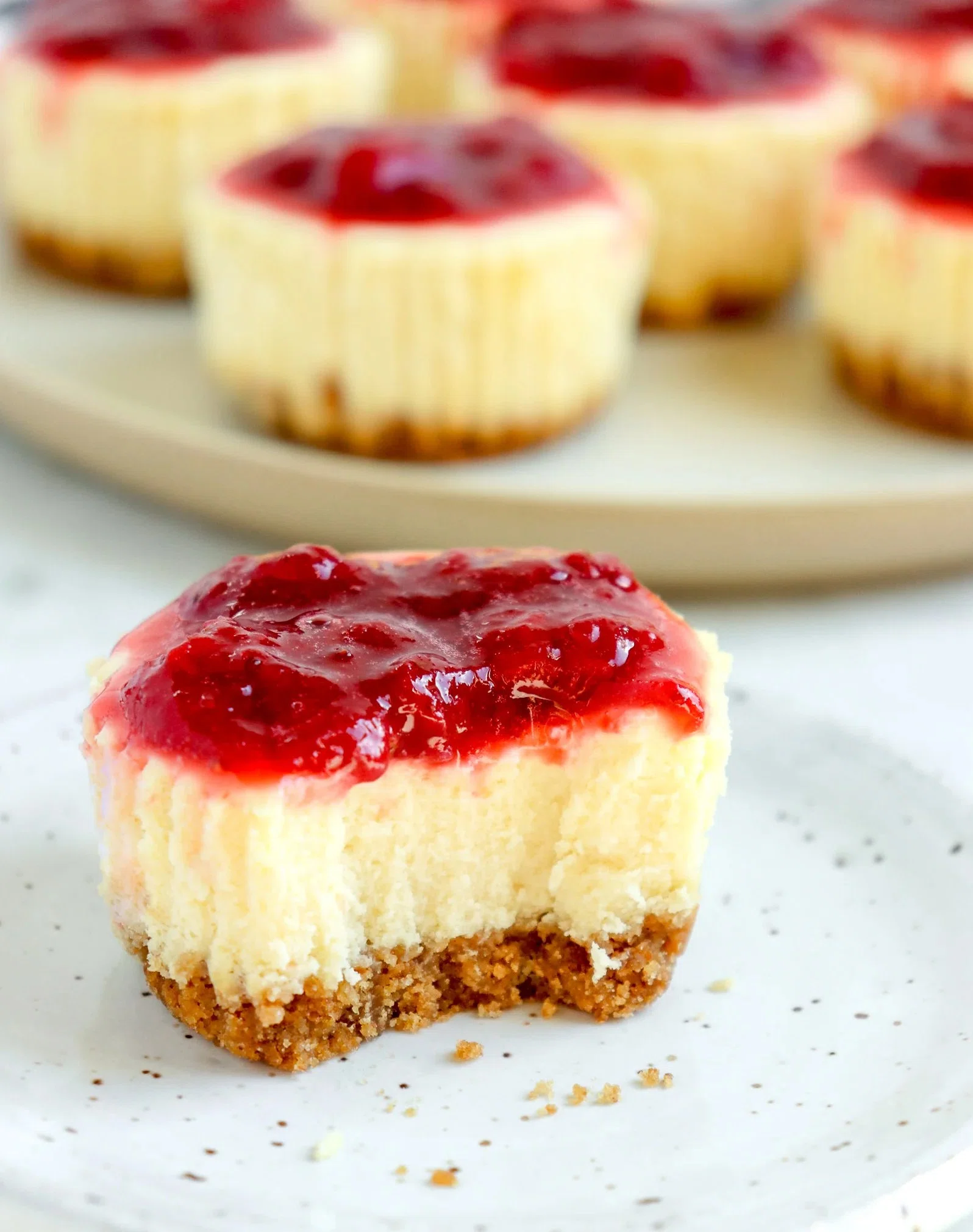 Mini New York Cheesecakes