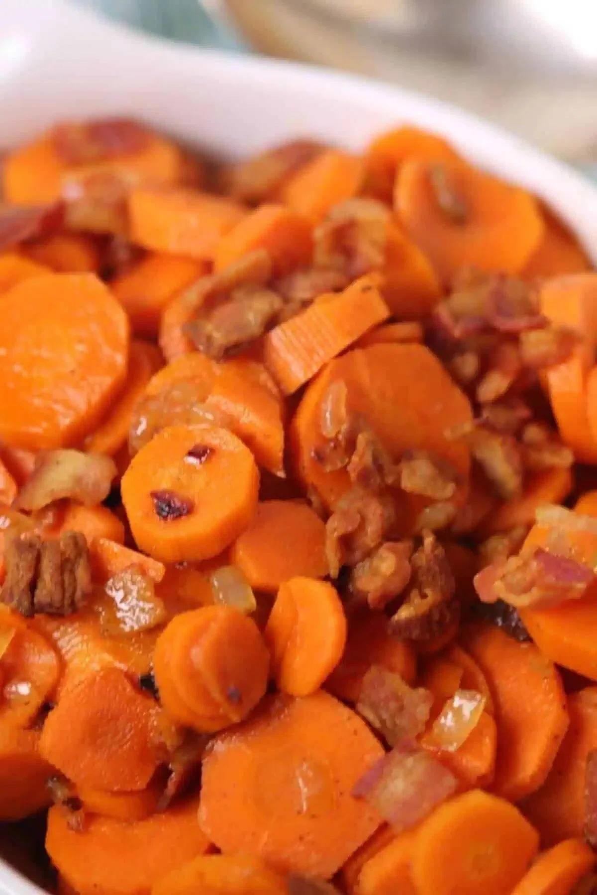 Brown Sugar Carrots with Bacon