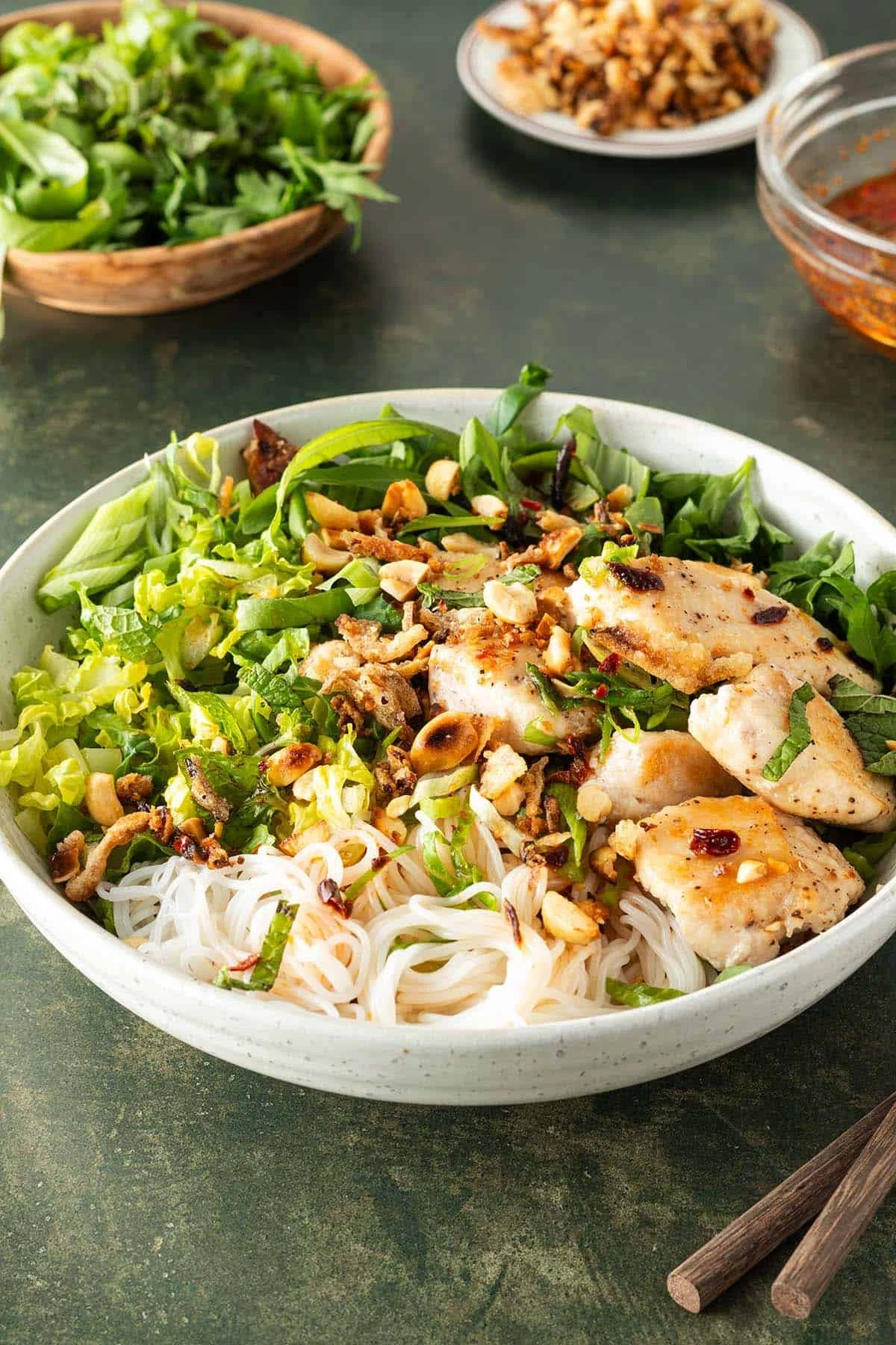 Vietnamese Rice Noodle Salad