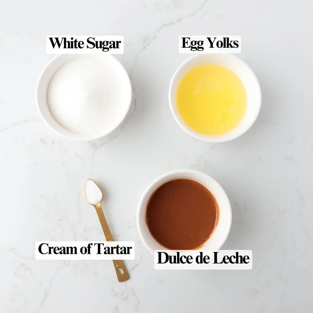 Dulce de Leche Meringues
