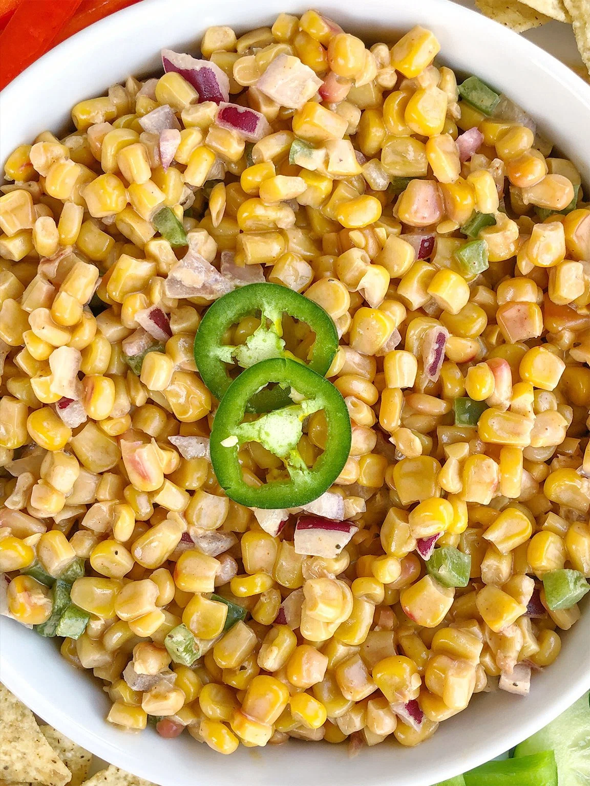 Vegan Street Corn Dip