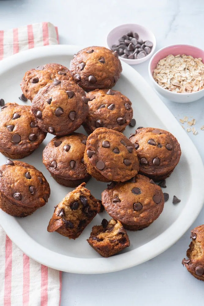 Chocolate Oat Muffins
