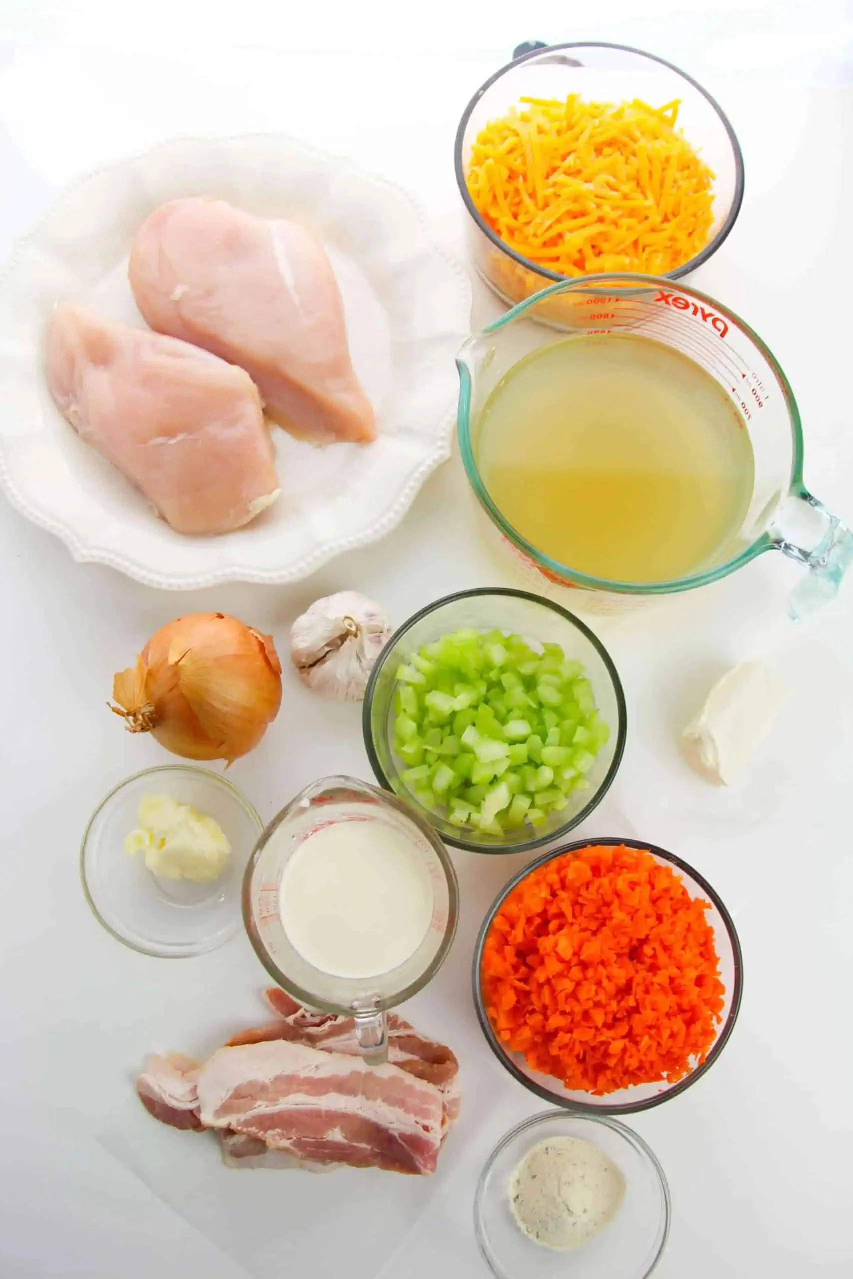 Cracked Chicken Soup (Crock Pot)