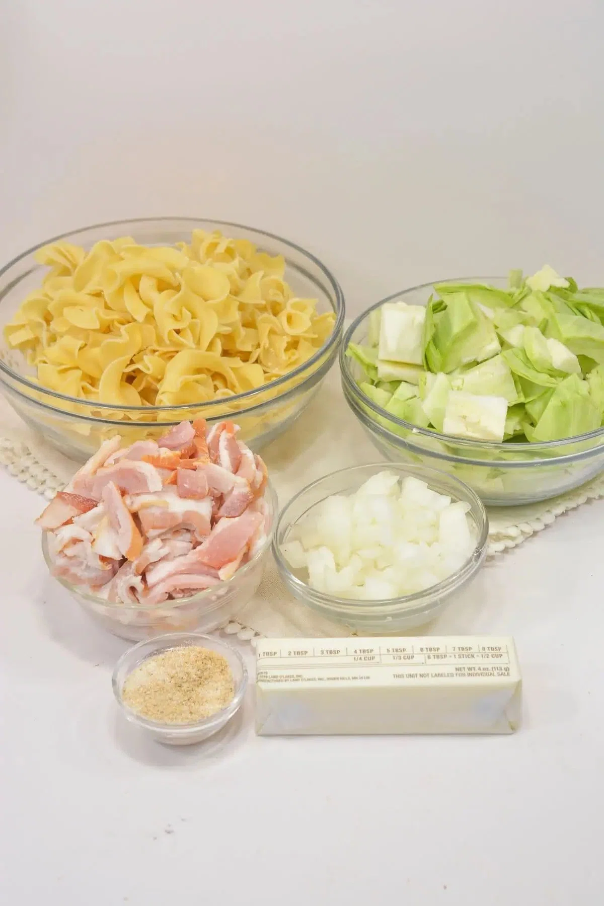 Haluski (Cabbage and Noodles) 