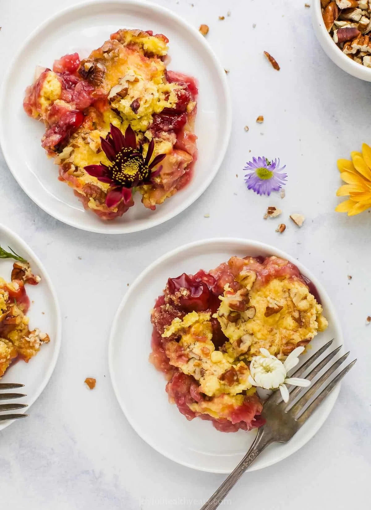 Pineapple Dump Cake with Cherries
