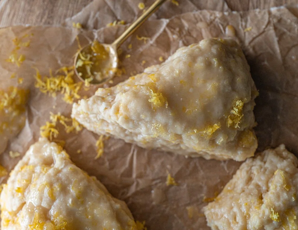 Vegan Lemon Scones