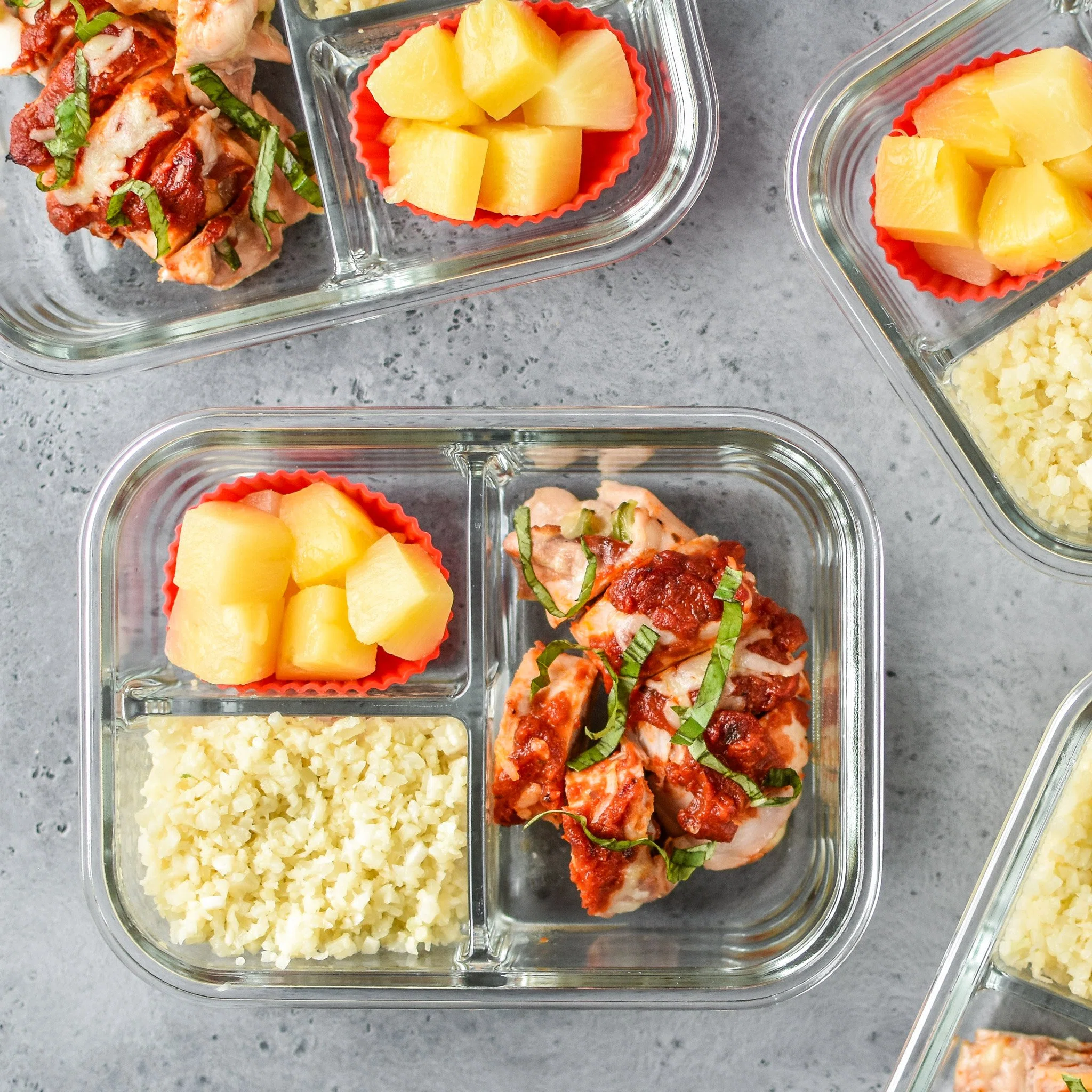 Pizza Chicken Roll Ups Meal Prep