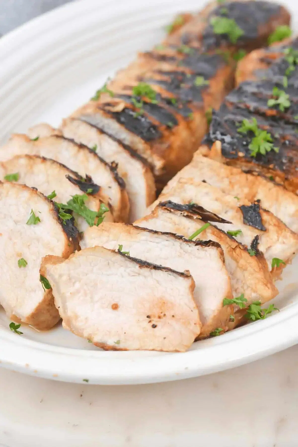 Grilled Marinated Pork Loin