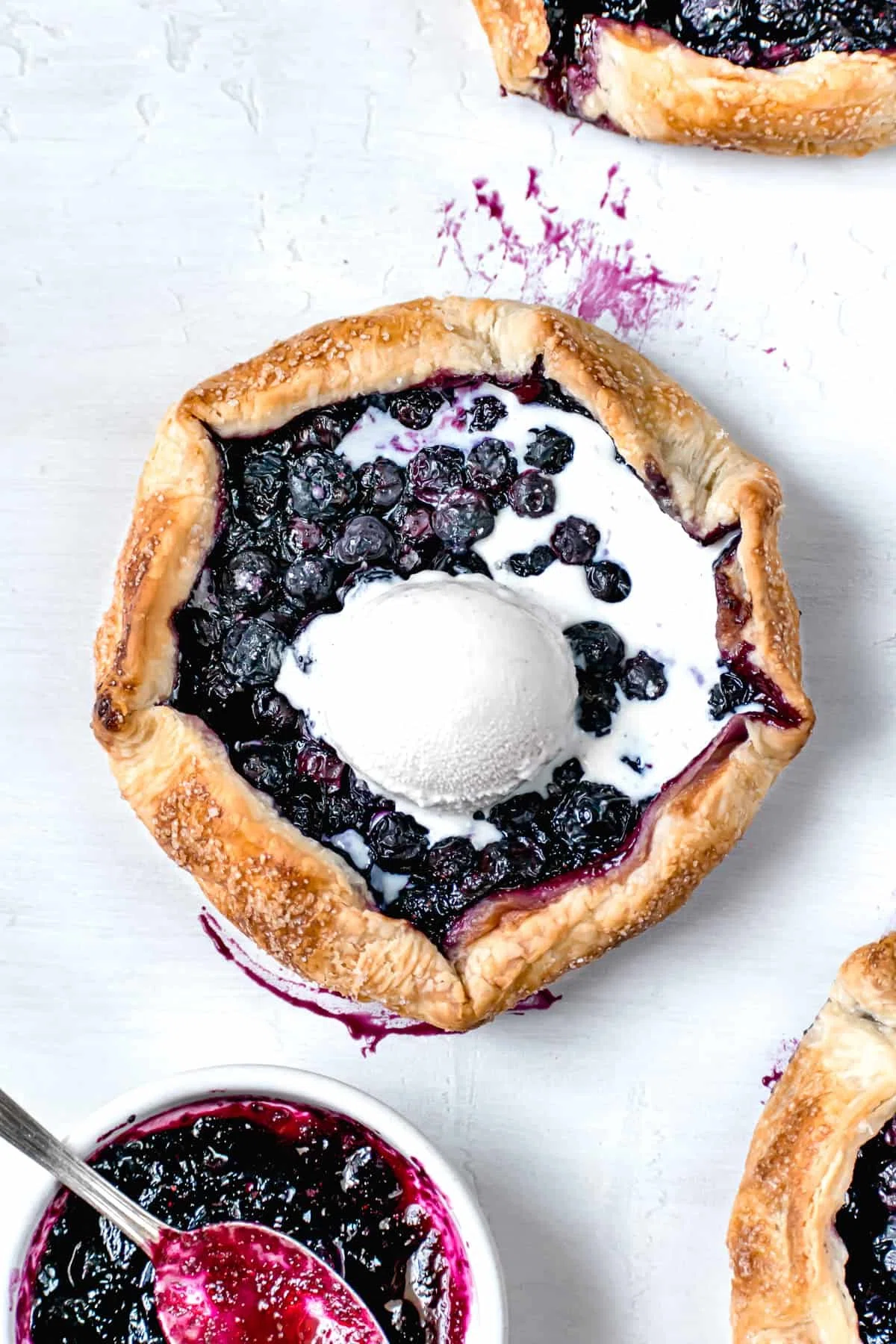 Mini Blueberry Galettes