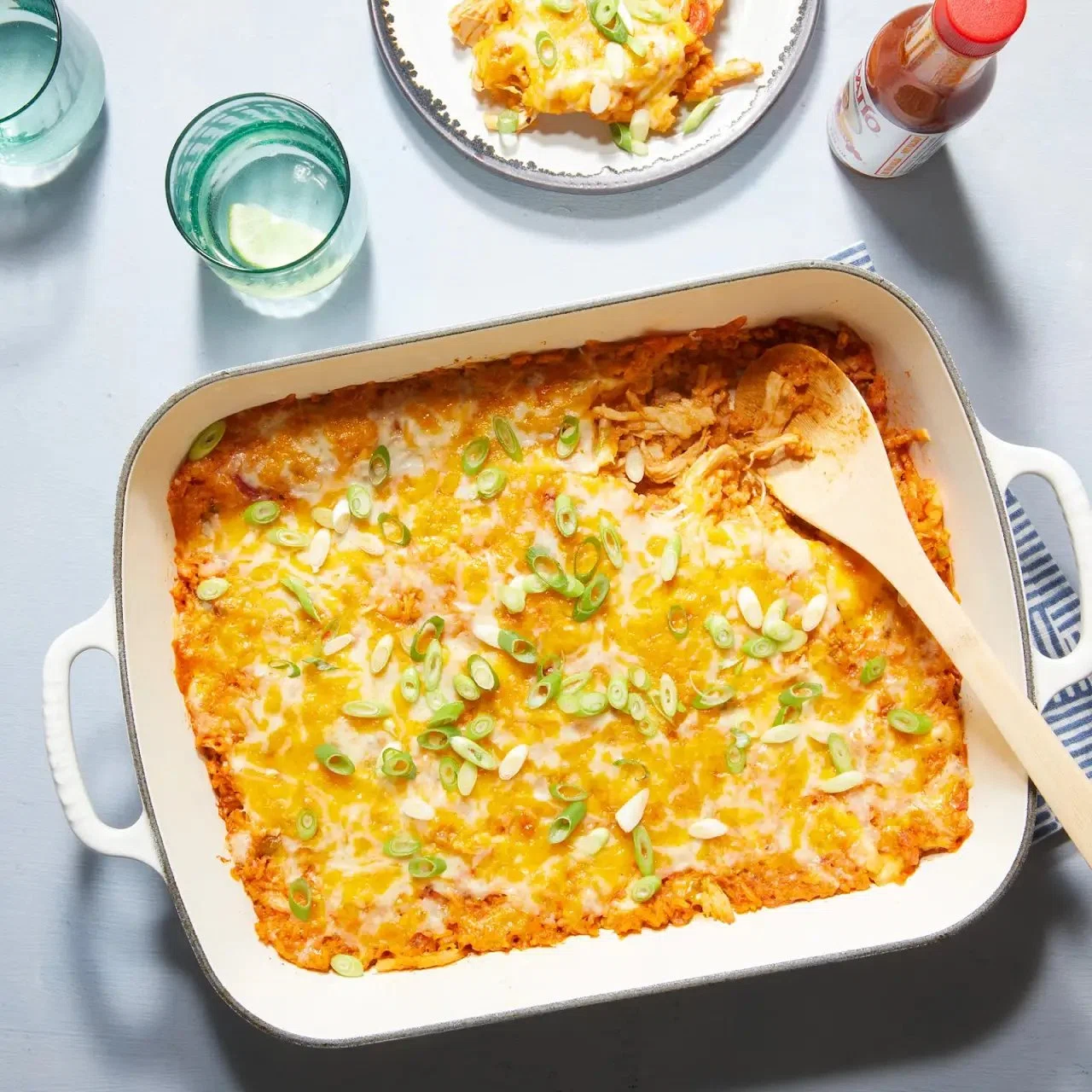 Easy Mexican Chicken and Rice Casserole