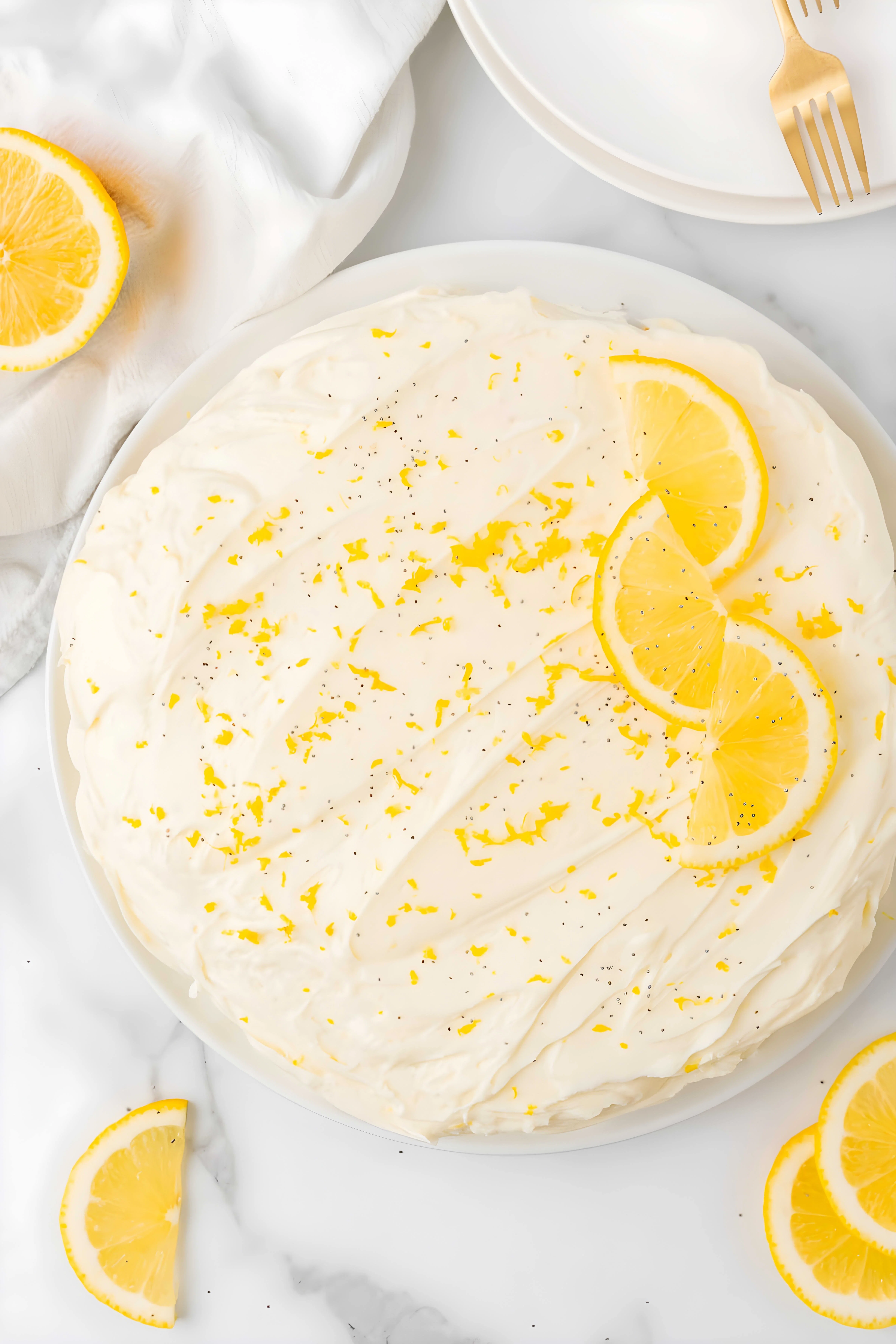 Lemon Poppy Seed Cake
