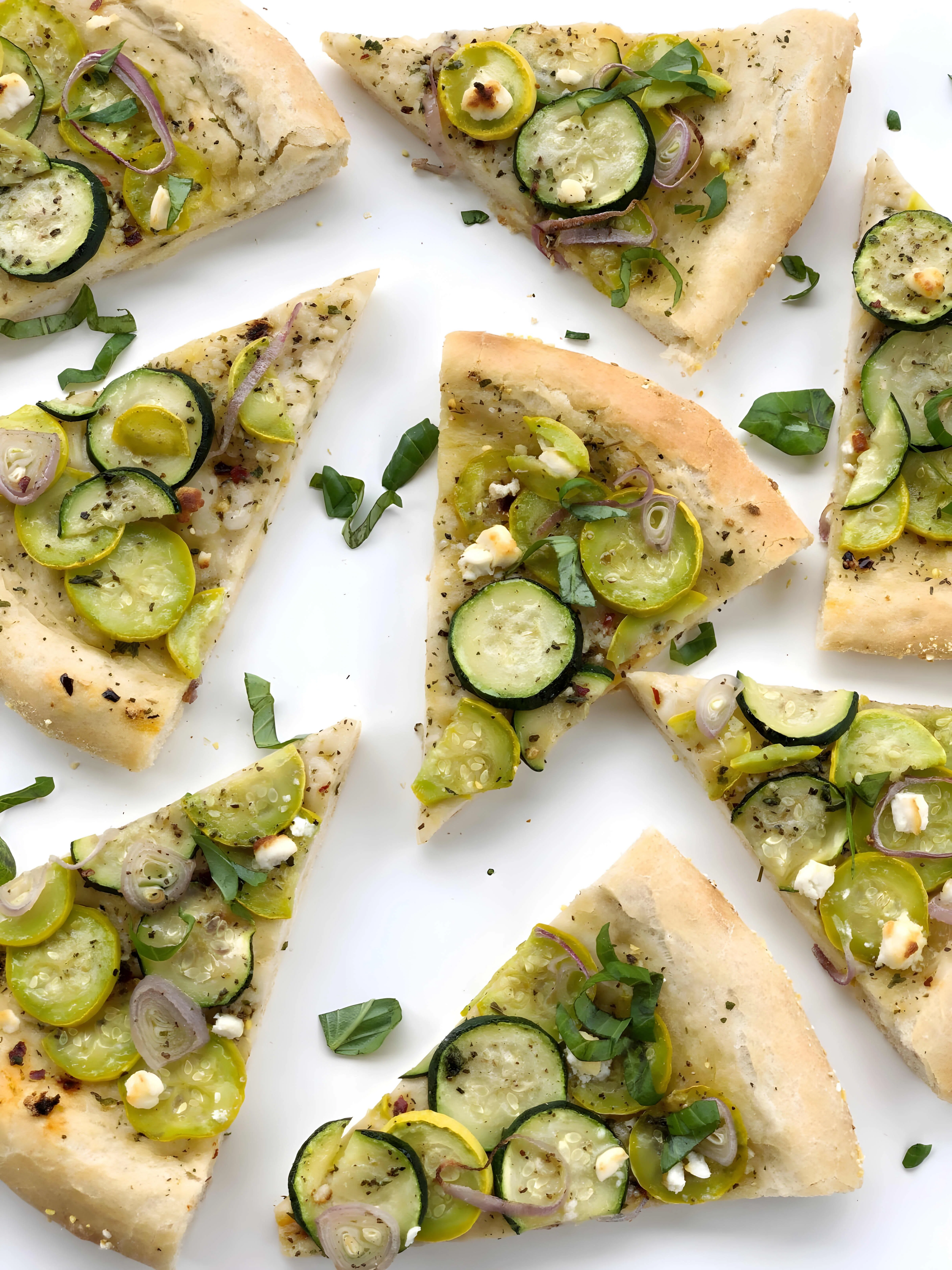 Summer Squash Pizza