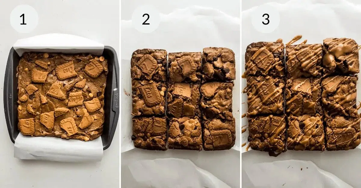 Biscoff Brownies