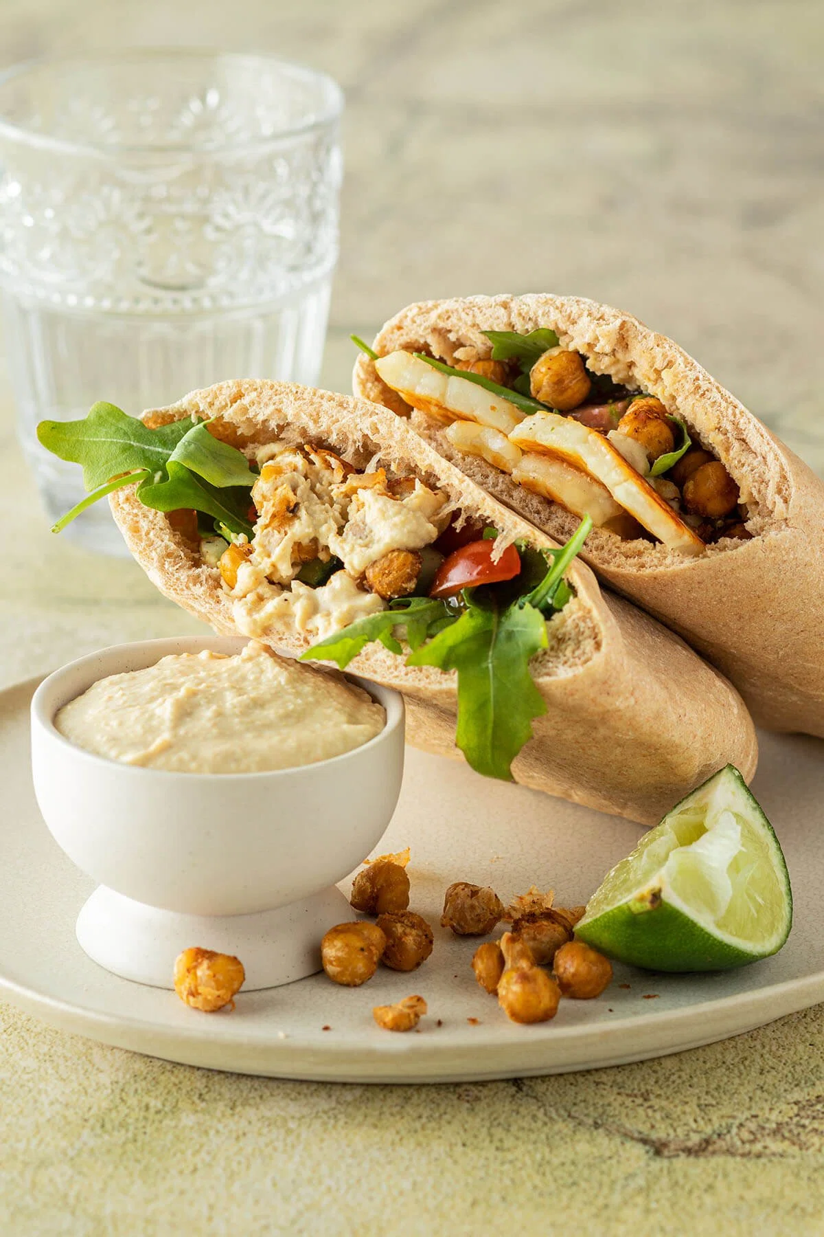 Halloumi Pita Pockets
