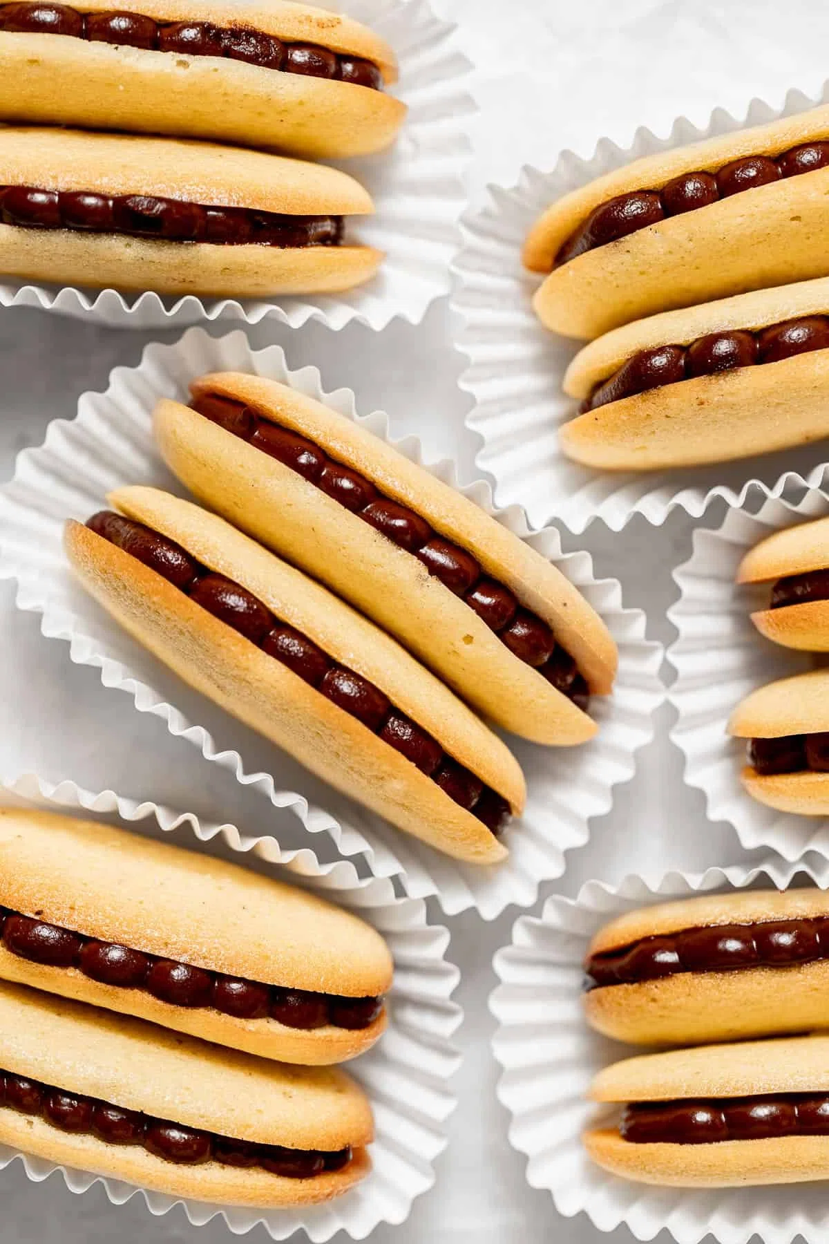 Homemade Mint Chocolate Milano Cookies