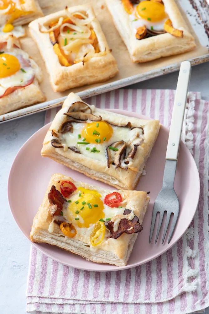 Puff Pastry Breakfast Pies