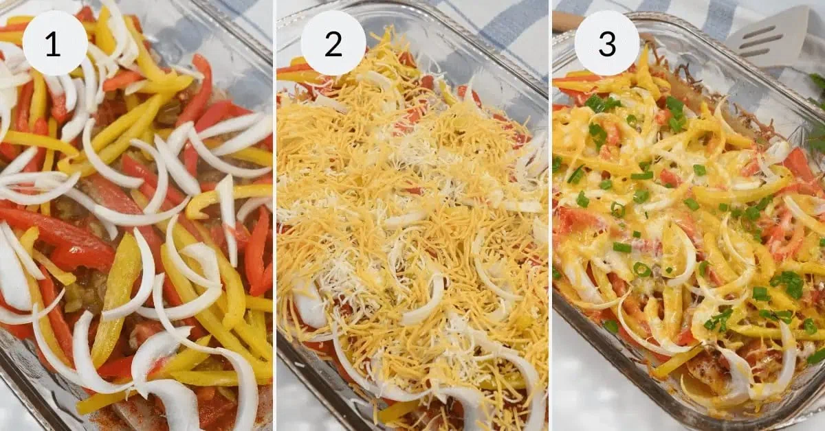 Chicken Fajita Casserole