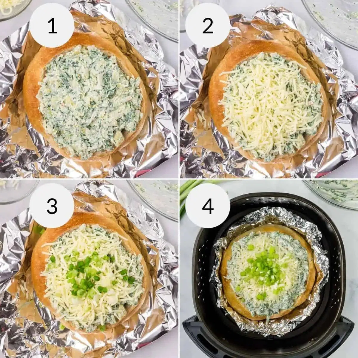 Baked Knorr Spinach Dip