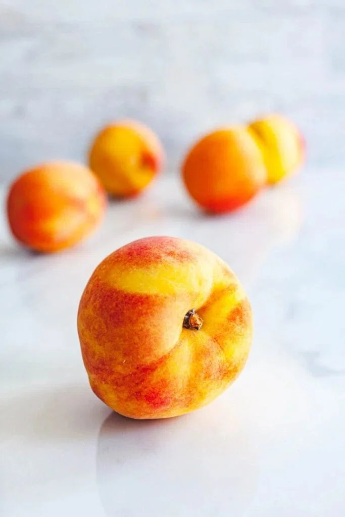 Rustic Peach Tart