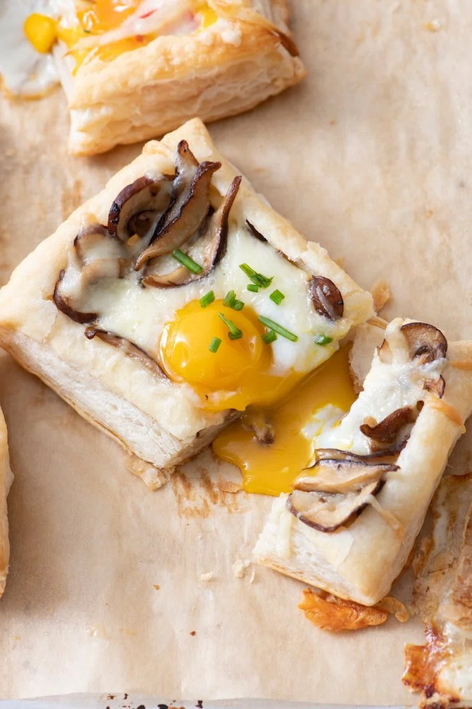 Puff Pastry Breakfast Pies