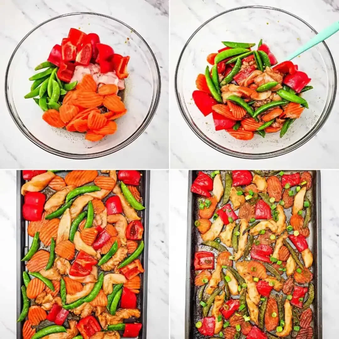 Sheet Pan Chicken with Vegetables