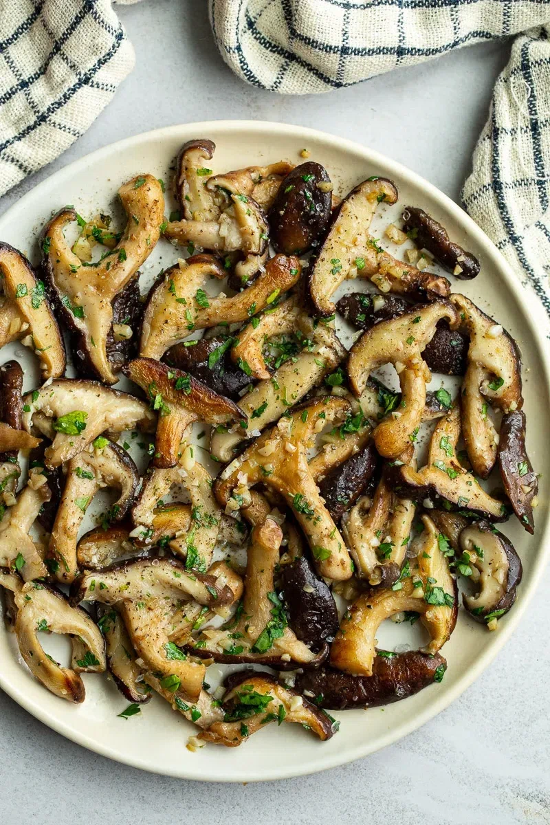 Sautéed Shiitake Mushrooms