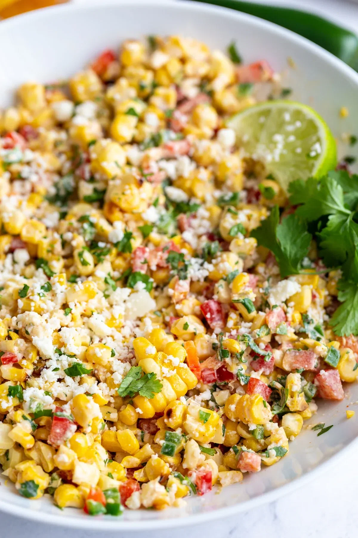 Mexican Street Corn Salad (Esquites)