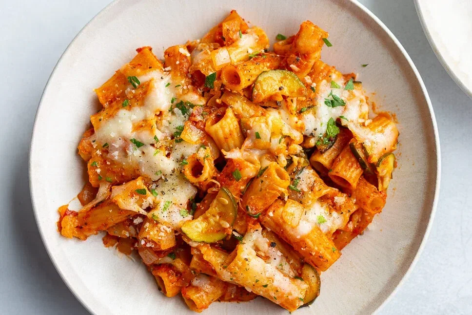 Easy Rigatoni Pasta Bake