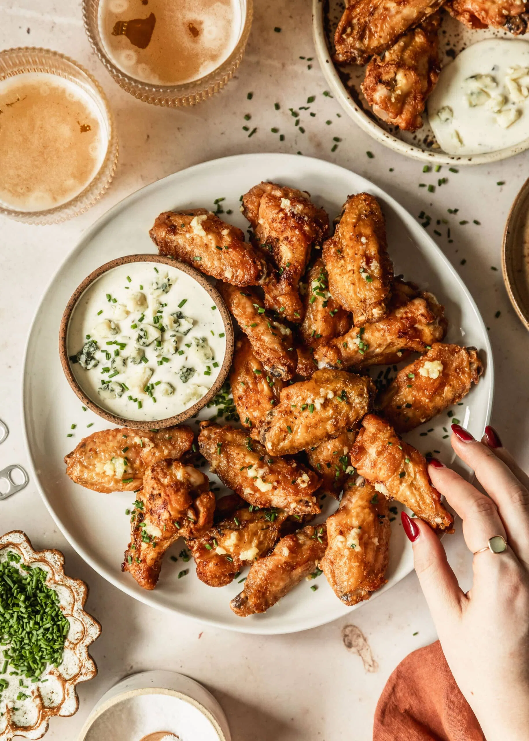  Garlic Butter Chicken Wings