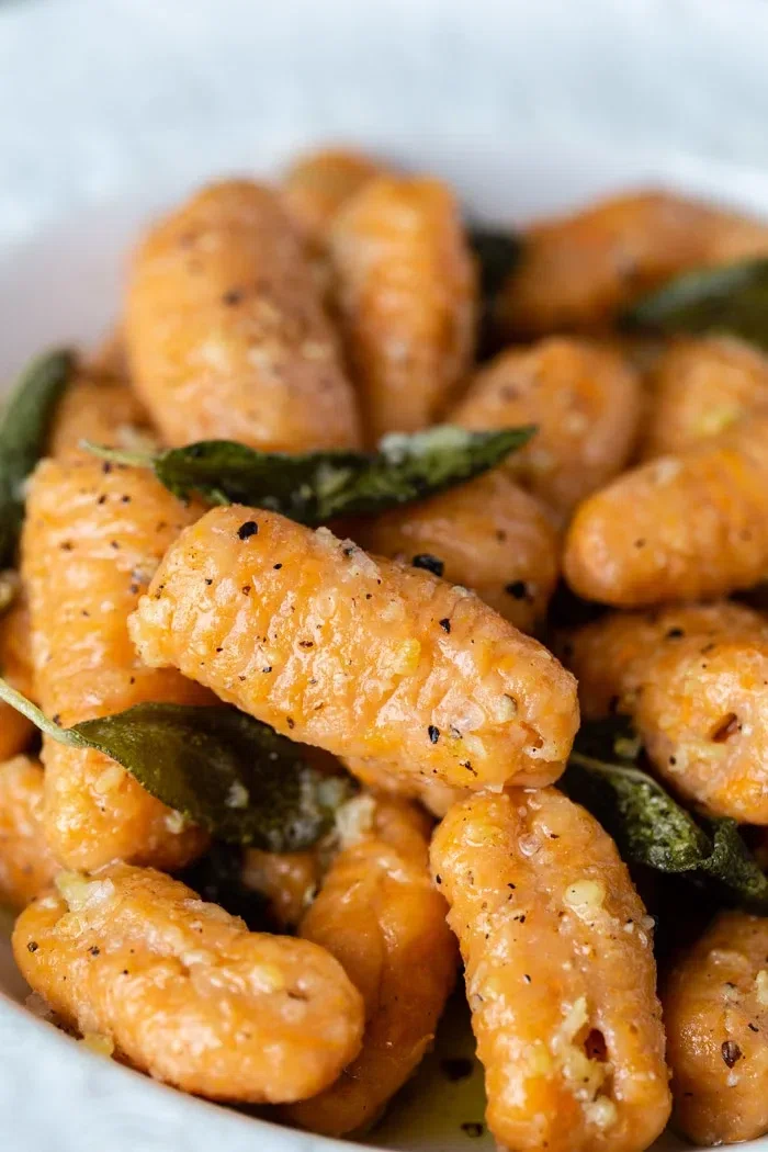 Homemade Sweet Potato Gnocchi (3 Ingredients)