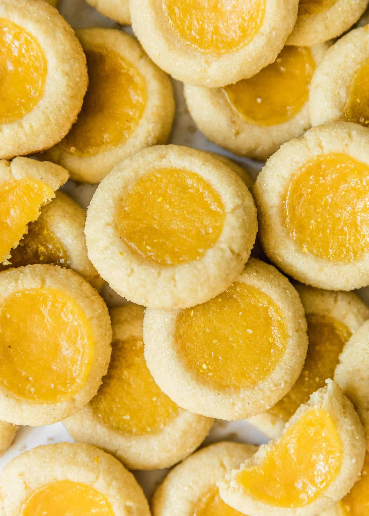 The Best Lemon Curd Cookies