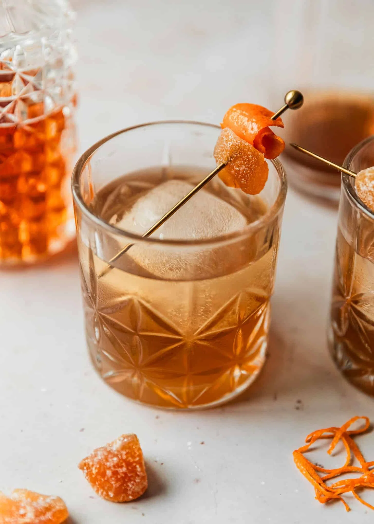 A Spicy Ginger Old Fashioned