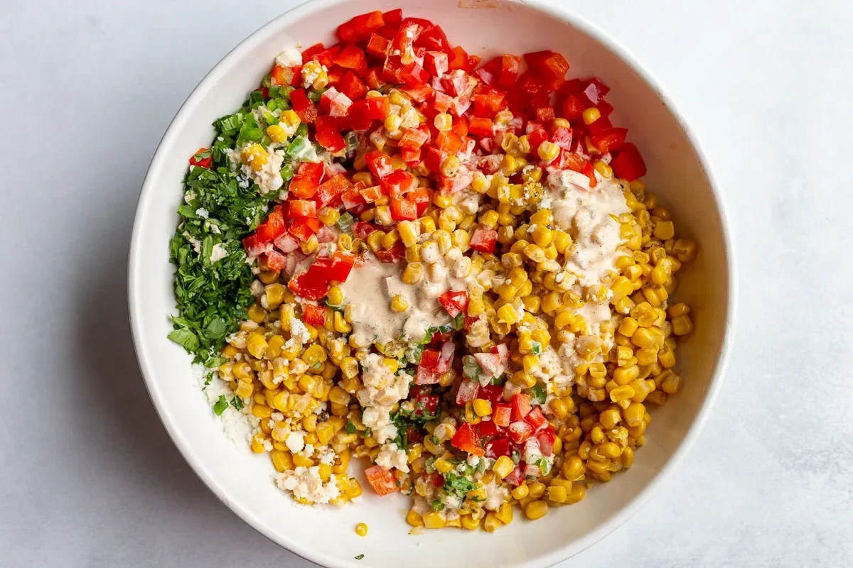 Mexican Street Corn Salad (Esquites)