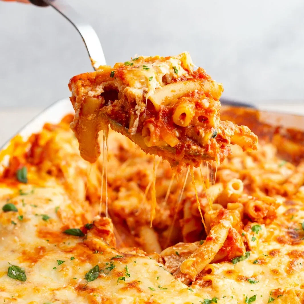 Easy Baked Ziti Without Meat