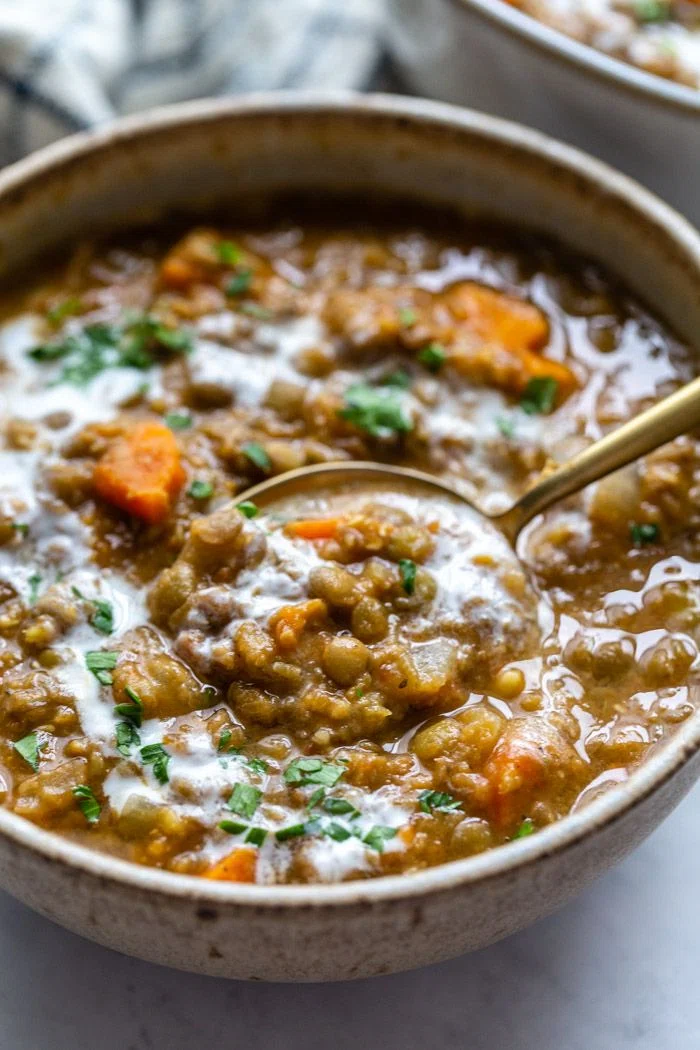Easy Vegan Lentil Soup