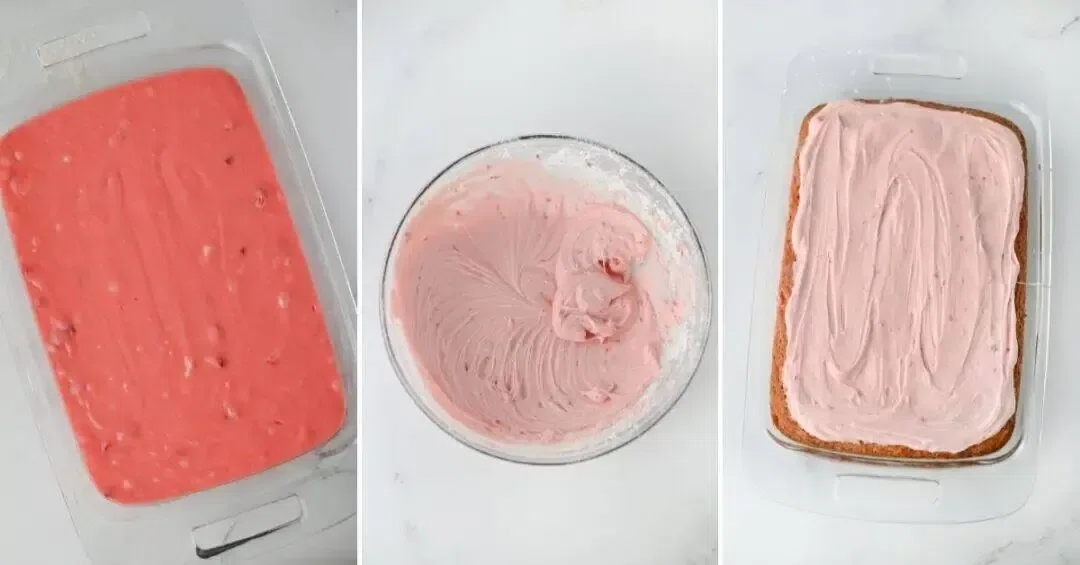 Homemade Strawberry Cake
