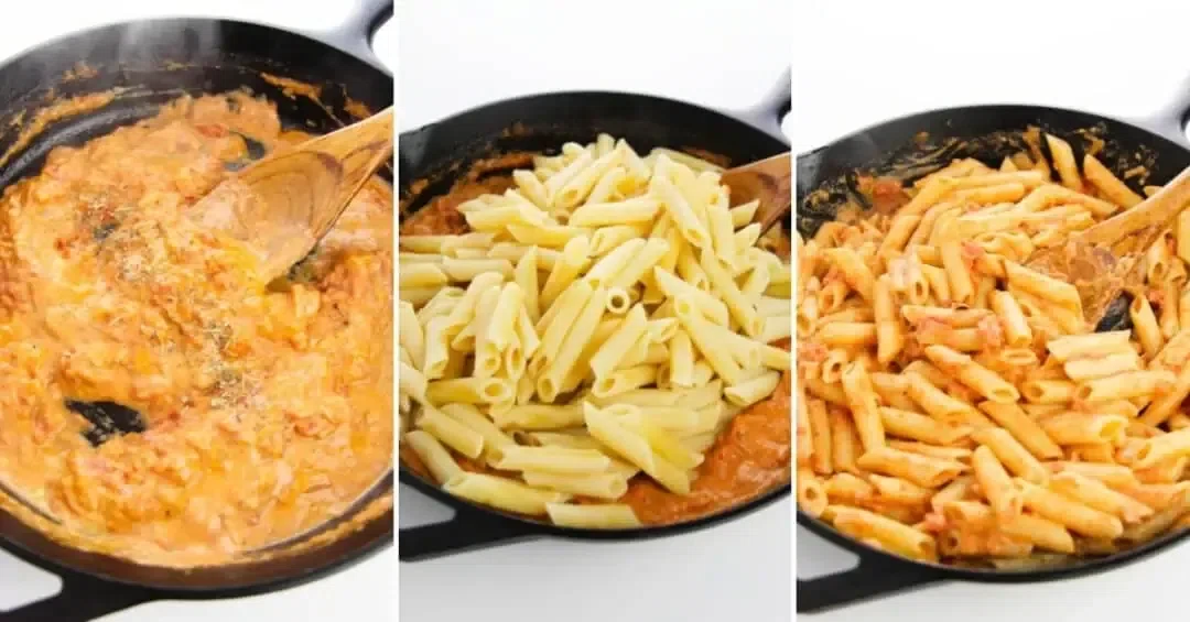 Penne with Vodka Cream Sauce