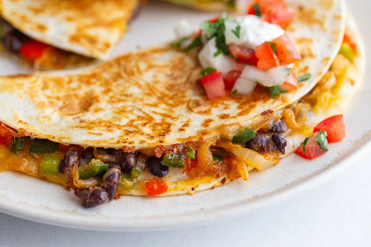 Easy Vegetarian Quesadilla Recipe